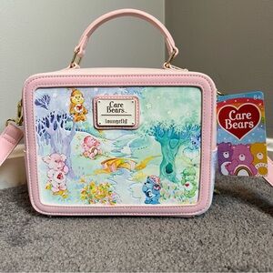 Loungefly Pink Crossbody Bag with Playful Design